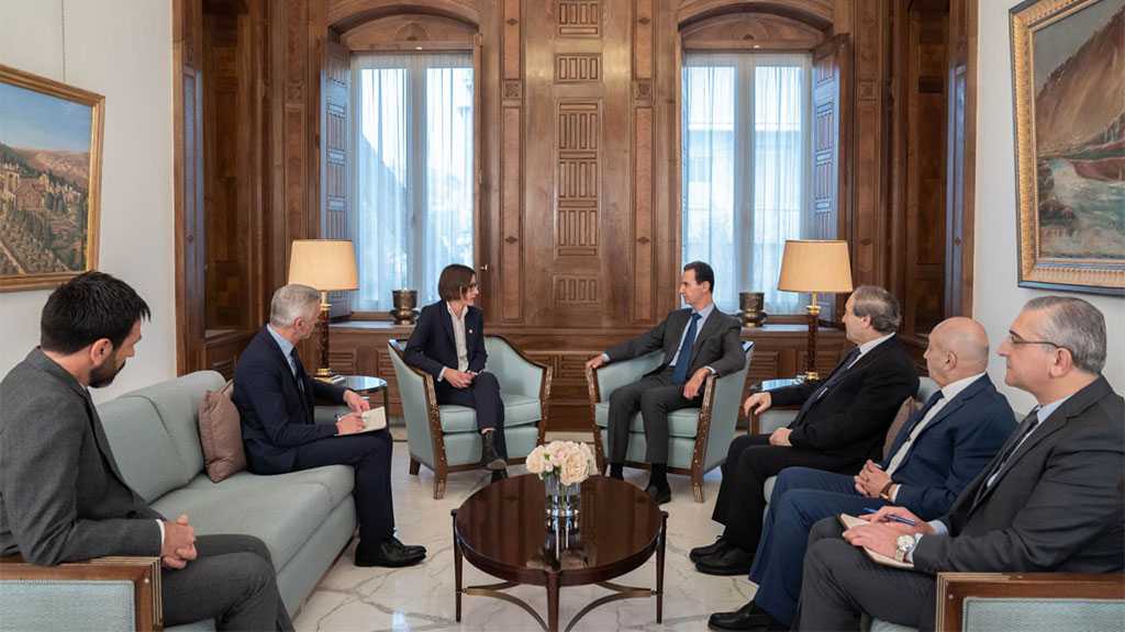 Assad To ICRC President: Syrian Government Is Keen on Delivering Aid to All Areas Across Syria