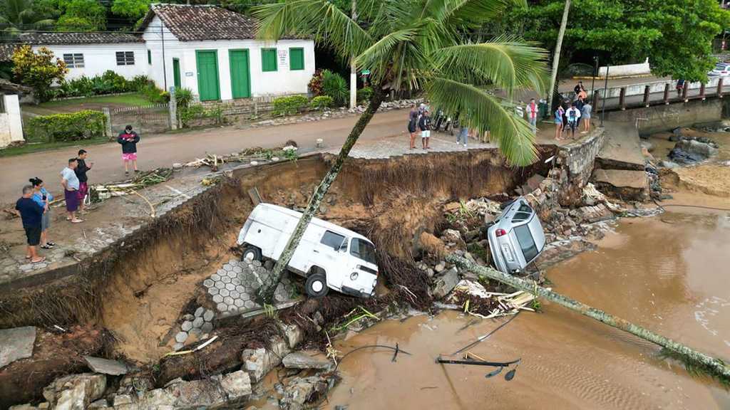 Brazil Floods: Dozens Dead As Flooding, Landslides Hit Carnival Revelers