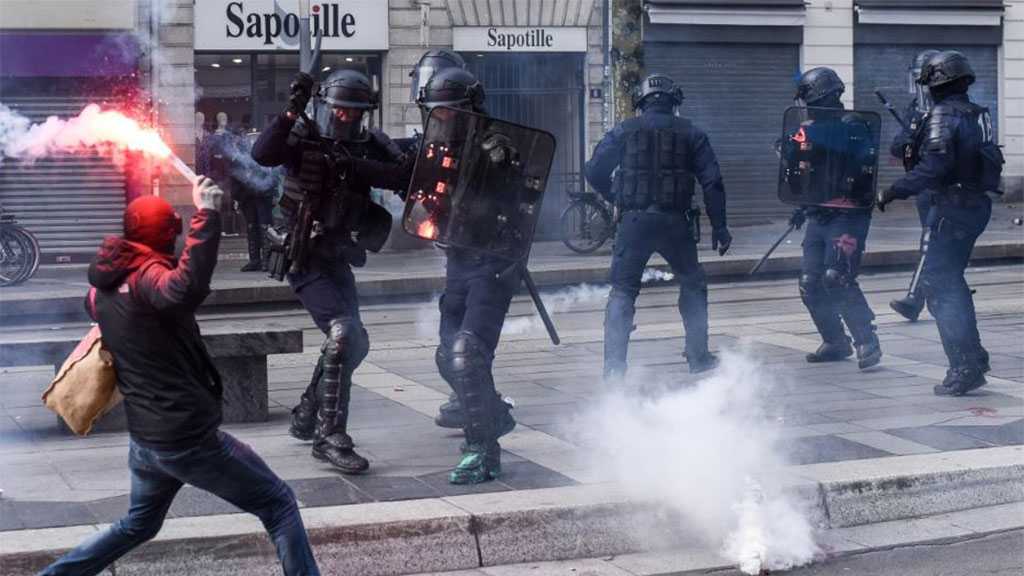 Pension Reform Rallies: French Police Clash with Protesters