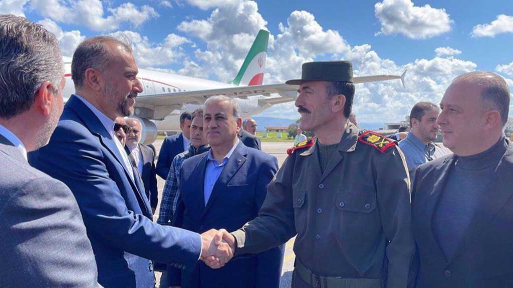 Iran FM Visits Quake-Stricken Syrian City After Turkey