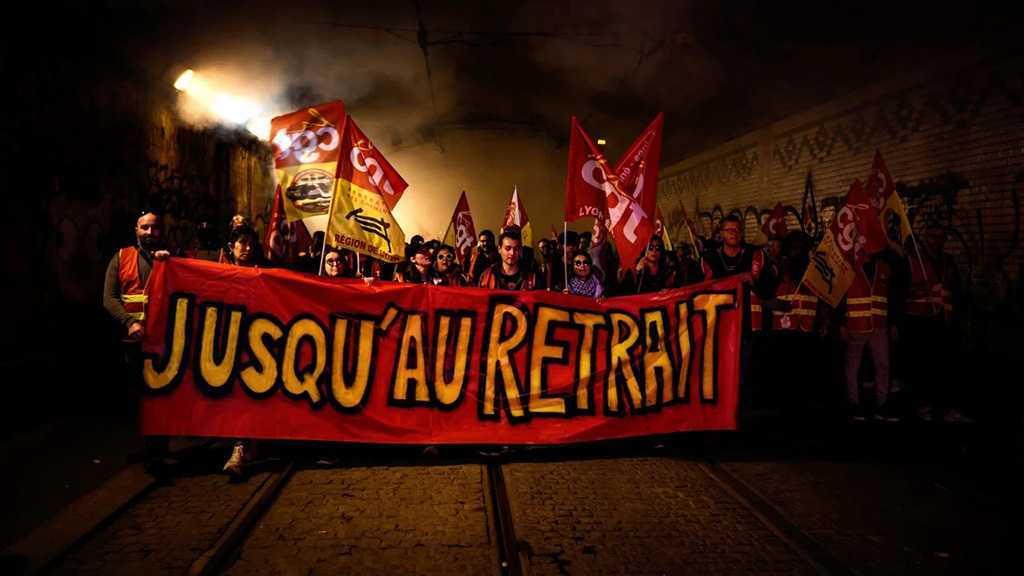 French Unions Hold First National Strike Since Gov’t Rammed Through Pension Reform