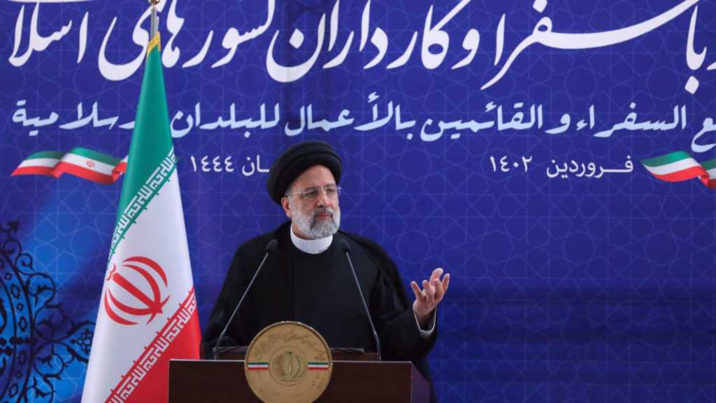 Iranian President: Terrorism, Occupation Among Means of Weakening World’s Islamic Societies
