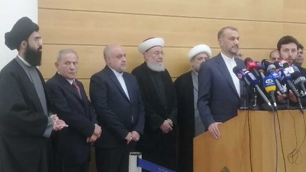 Amir Abdollahian from Beirut: Iran Sees Lebanon’s Security as Equal to Its Own