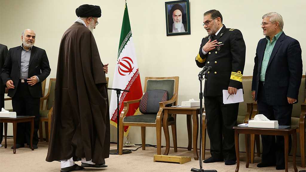 Imam Khamenei Appoints Shamkhani As His Political Advisor