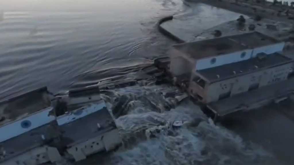 Hydroelectric Dam in Kherson Partially Destroyed in Ukrainian Shelling [Videos]