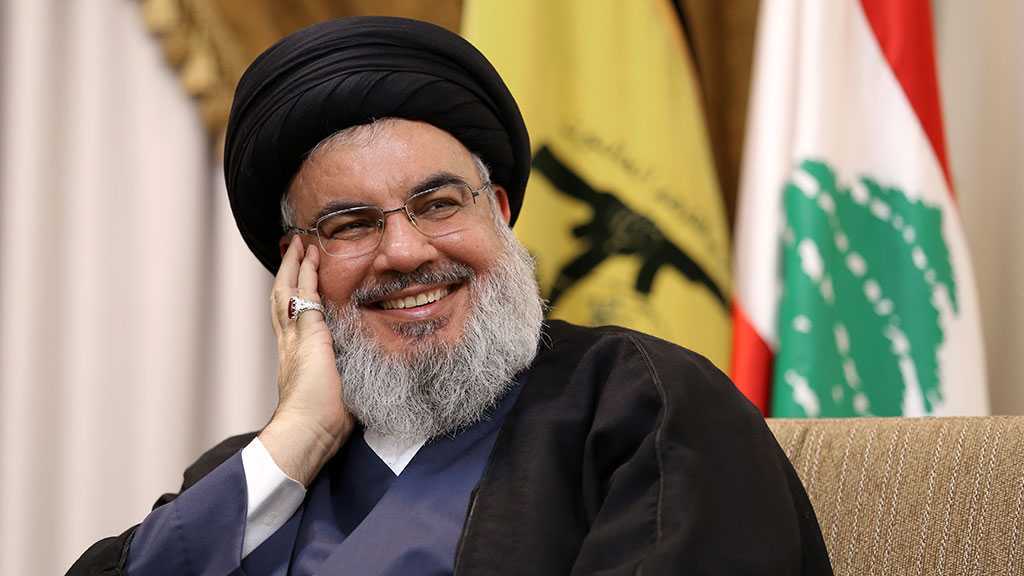 “Israel’s” Sinkhole Widening: [Sayyed] Nasrallah Observing Our Disintegration with A Big Smile!