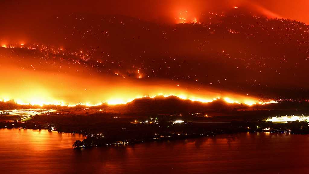 Evacuation Order Issued for Western Canadian Town as Wildfire Crosses over from US