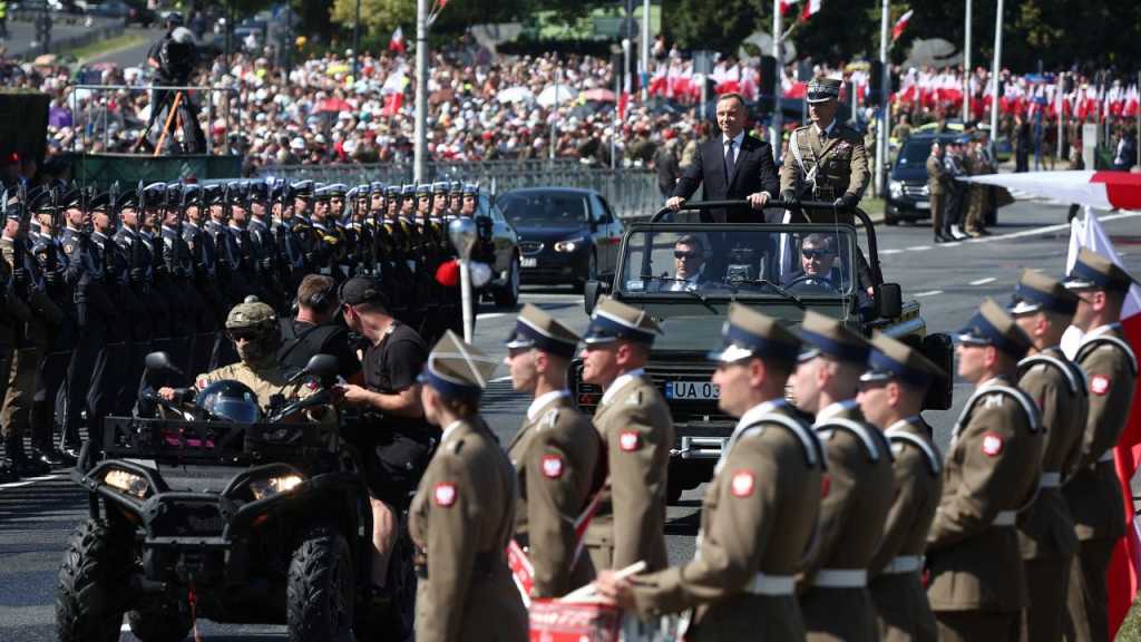 Poland Holds Huge Military Parade 
