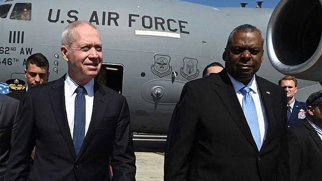 ‘Israeli’ War Minister to Meet with US Counterpart in Washington
