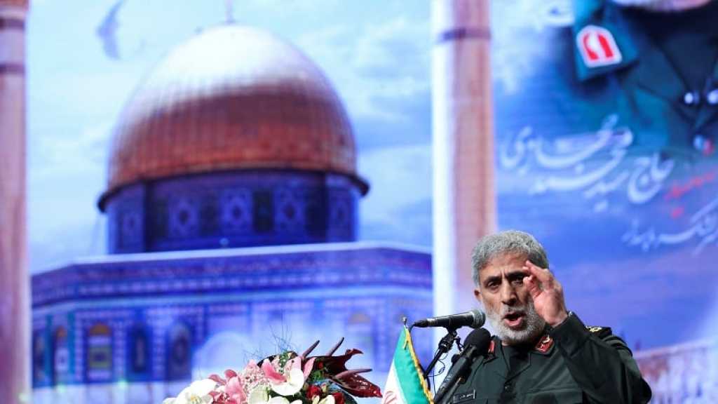 Ghaani to Deif: Asis of Resistance Won’t Allow ‘Israel’ Achieve Its Goals