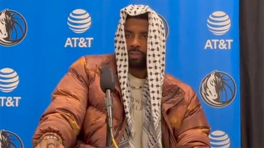 NBA Star Kyrie Irving Wears Keffiyeh in Show of Solidarity with Palestine