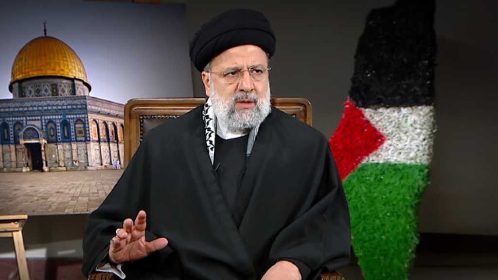 Raisi: US Has No Right to Interfere in Gaza