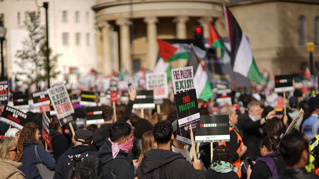London Students March in Solidarity with Palestine, Decrying UK, “Israel”