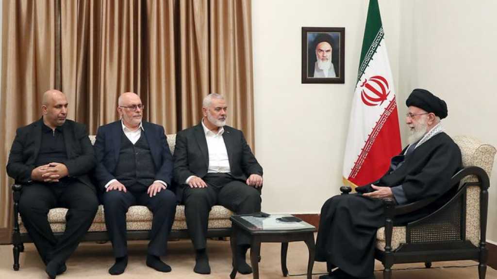 Imam Khamenei Receives Hanyieh: Iran will never Hesitate to Support Gaza, Palestine