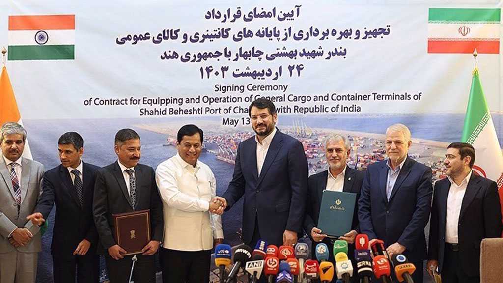 US Warns of Sanctions After India, Iran Sign Landmark Chabahar Port Deal