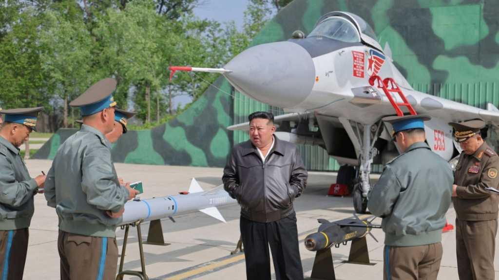 North Korea’s Kim Oversees Air Drills, Urges Enhanced War Readiness