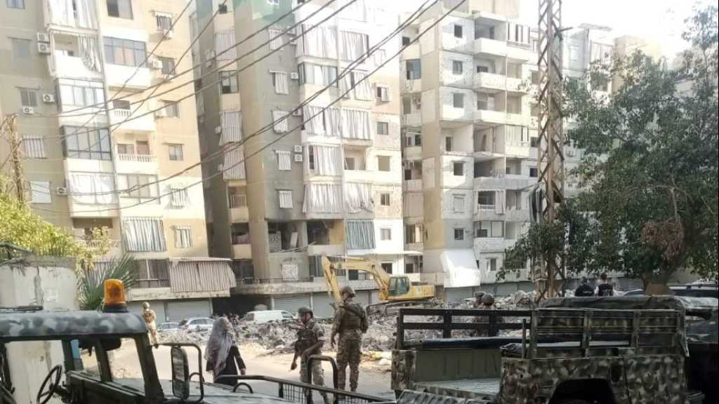 Lebanese Army Rejects “Israeli” Claim: No Weapons Found in Dahyieh