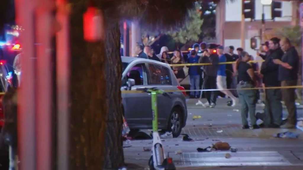 At Least 20 Injured After Vehicle Plows into Crowd in Los Angeles