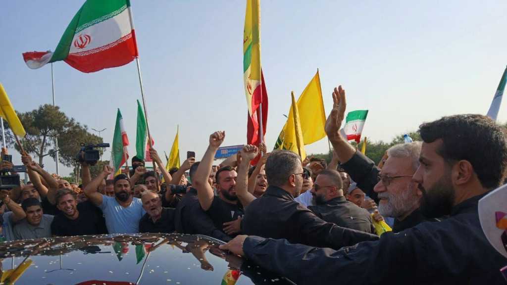 Larijani: Iran Vows Unwavering Support for Lebanon