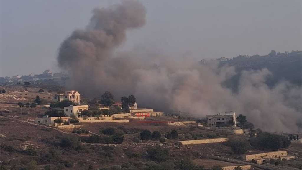The ’Israeli’ Enemy Launches Series of Airstrikes on Civilian Targets in Southern Lebanon