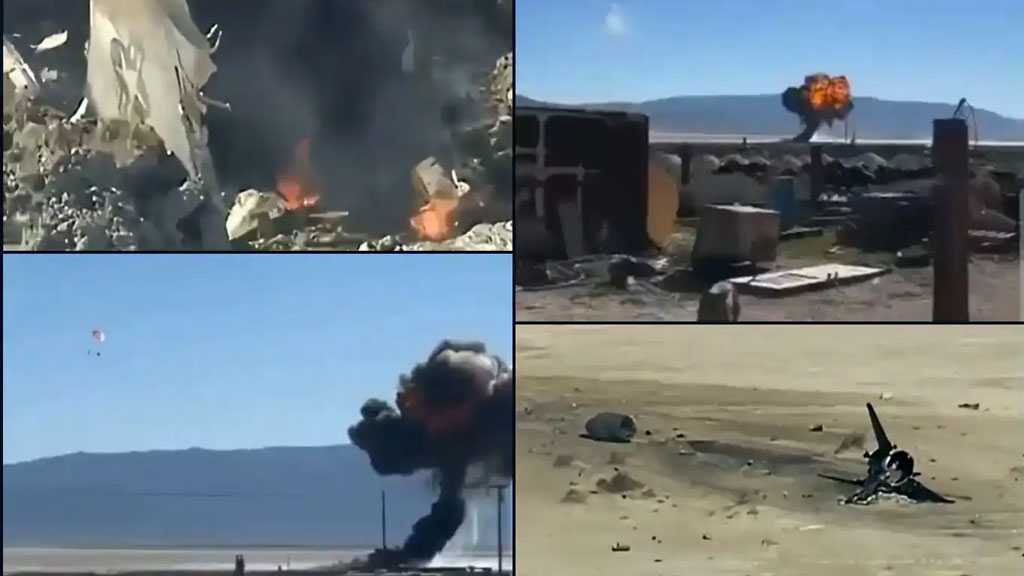 F-16C Crash in California Desert