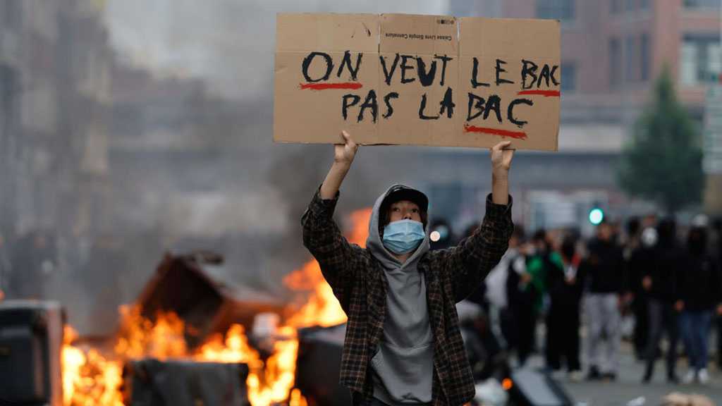 French Student Protests Escalate as Clashes and School Closures Spread
