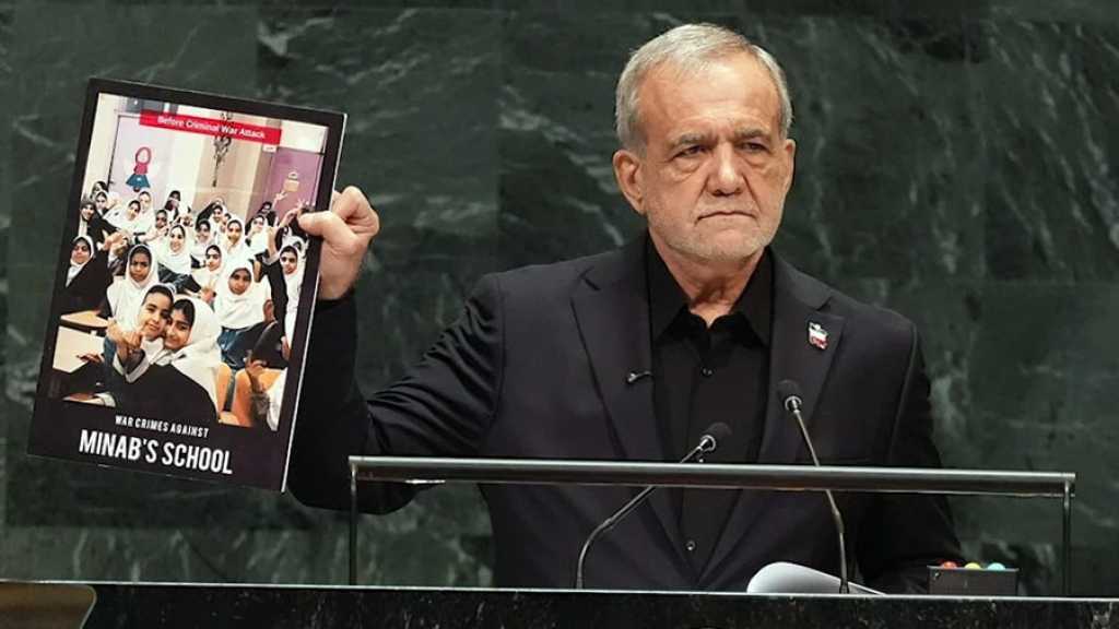 Pezeshkian: Western Double Standards Exposed by Minab Massacre