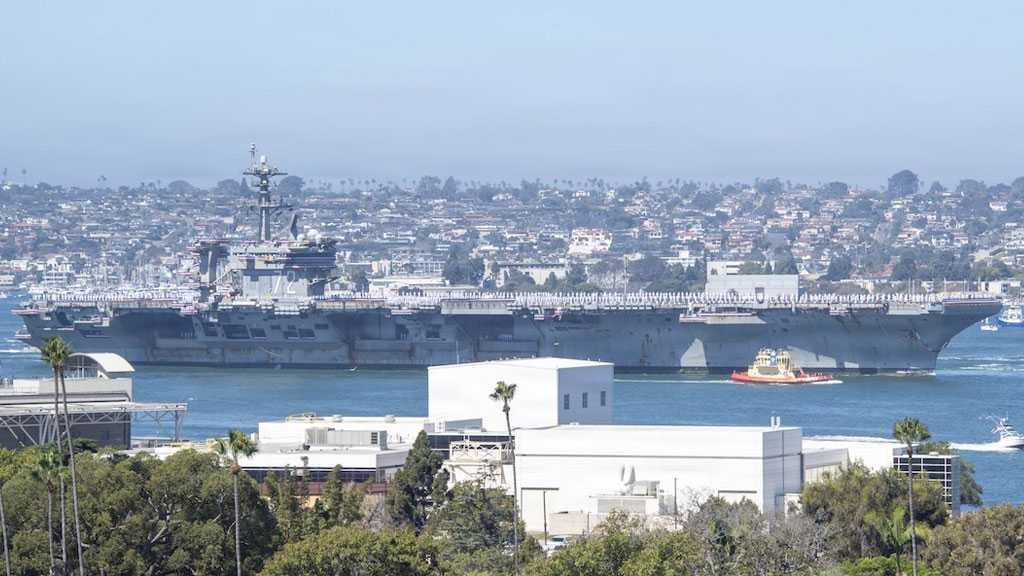 USS Abraham Lincoln Returns to San Diego After Record 321-Day Deployment in Iran War