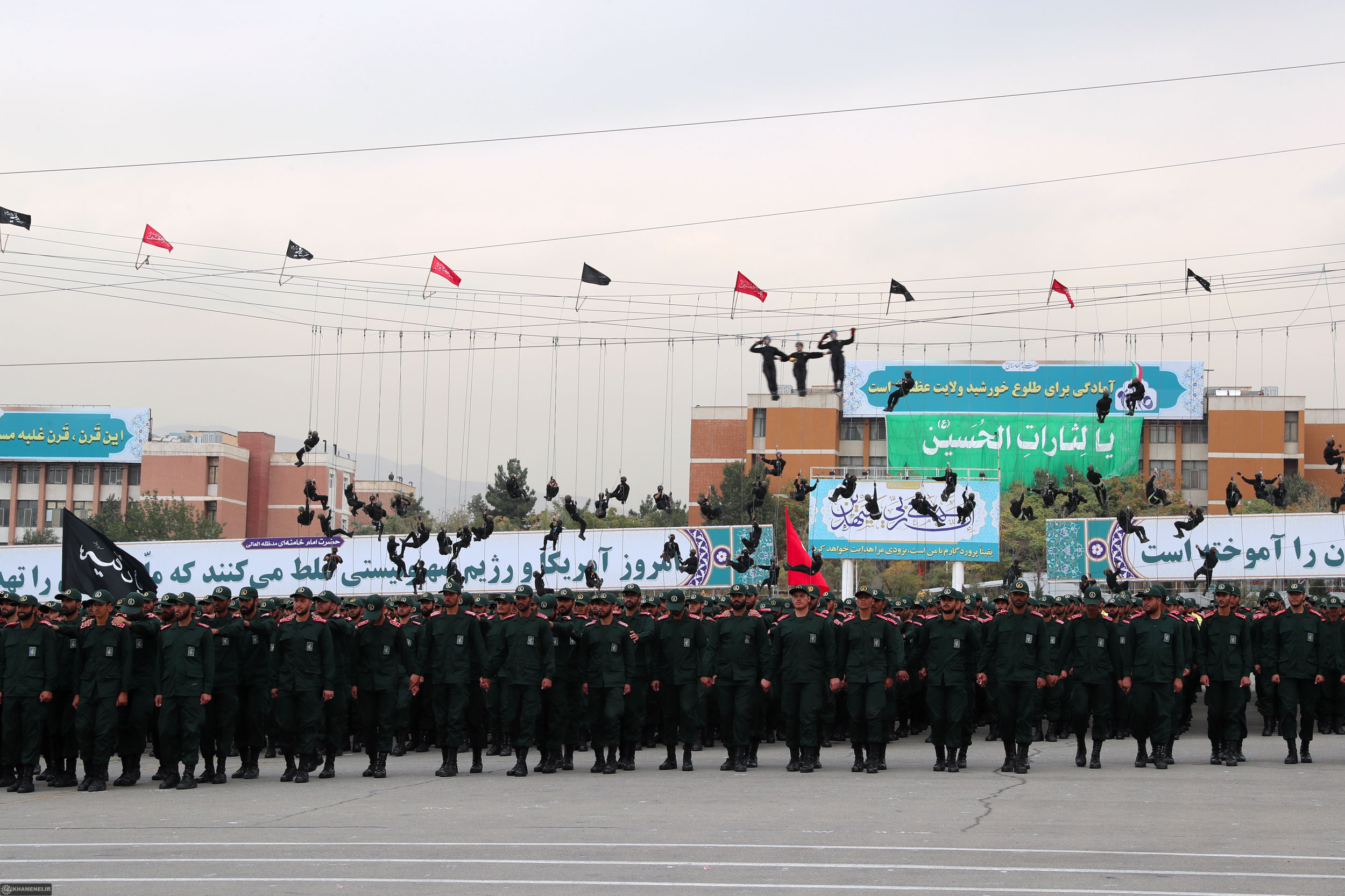 Imam Hussein [AS] Academy Graduation Ceremony Attended by Imam Khamenei