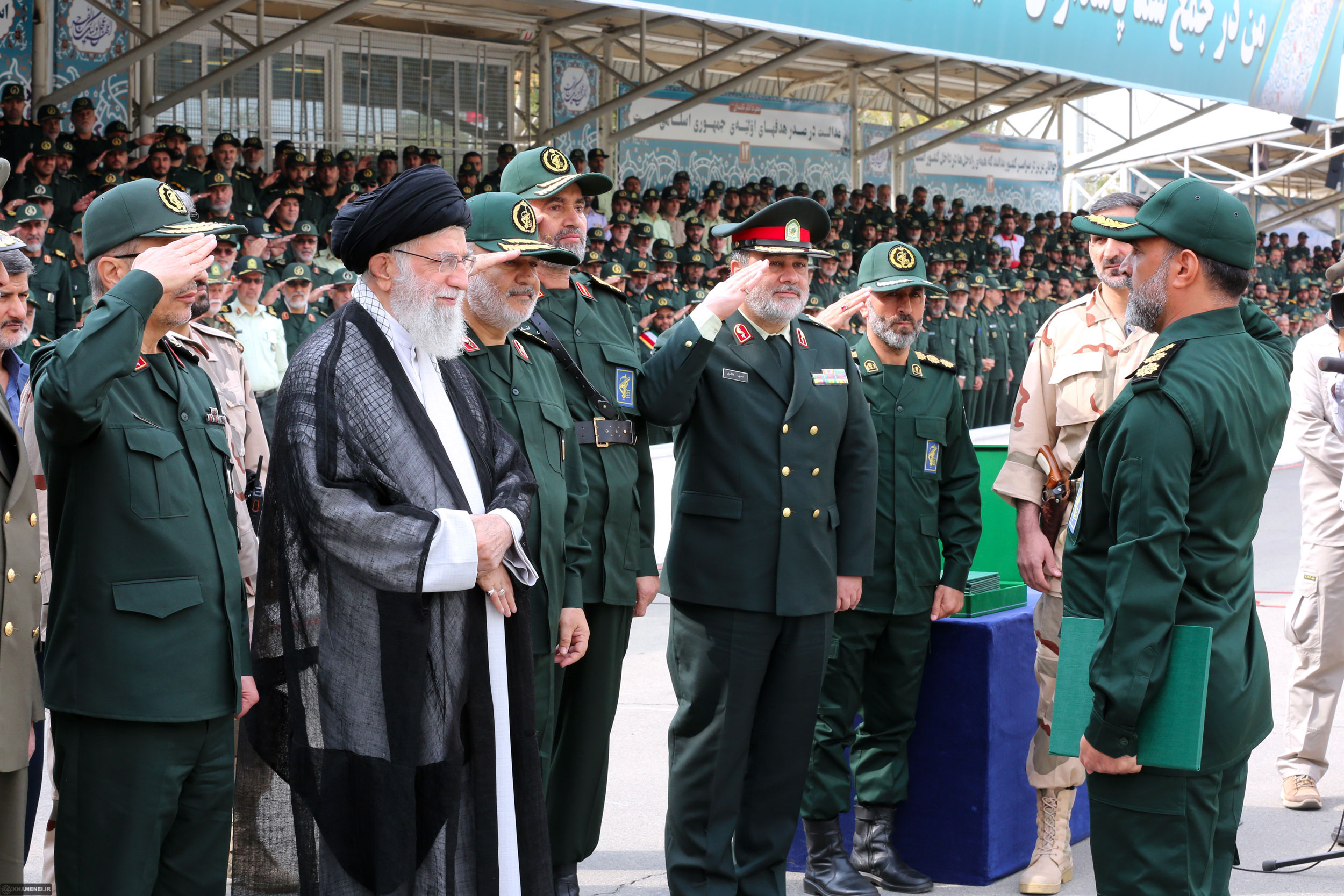 Imam Hussein [AS] Academy Graduation Ceremony Attended by Imam Khamenei