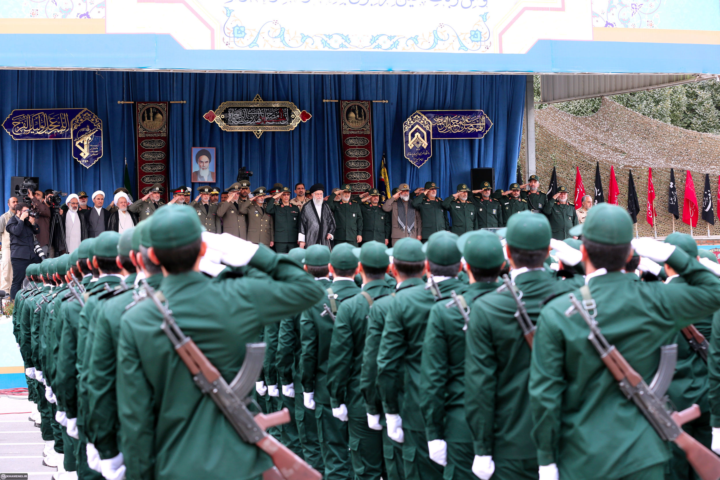 Imam Hussein [AS] Academy Graduation Ceremony Attended by Imam Khamenei