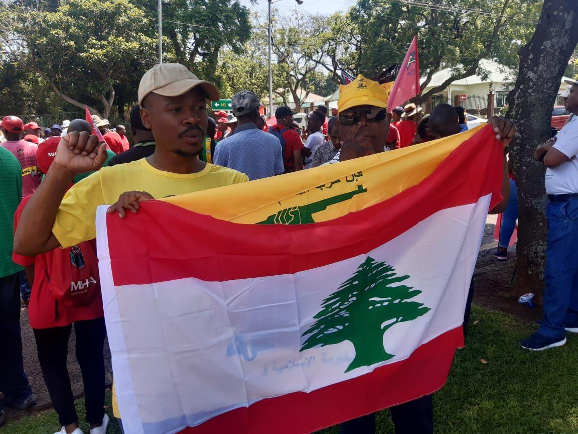 Rally in Front of US Embassy in South Africa against Soleimani’s Assassination