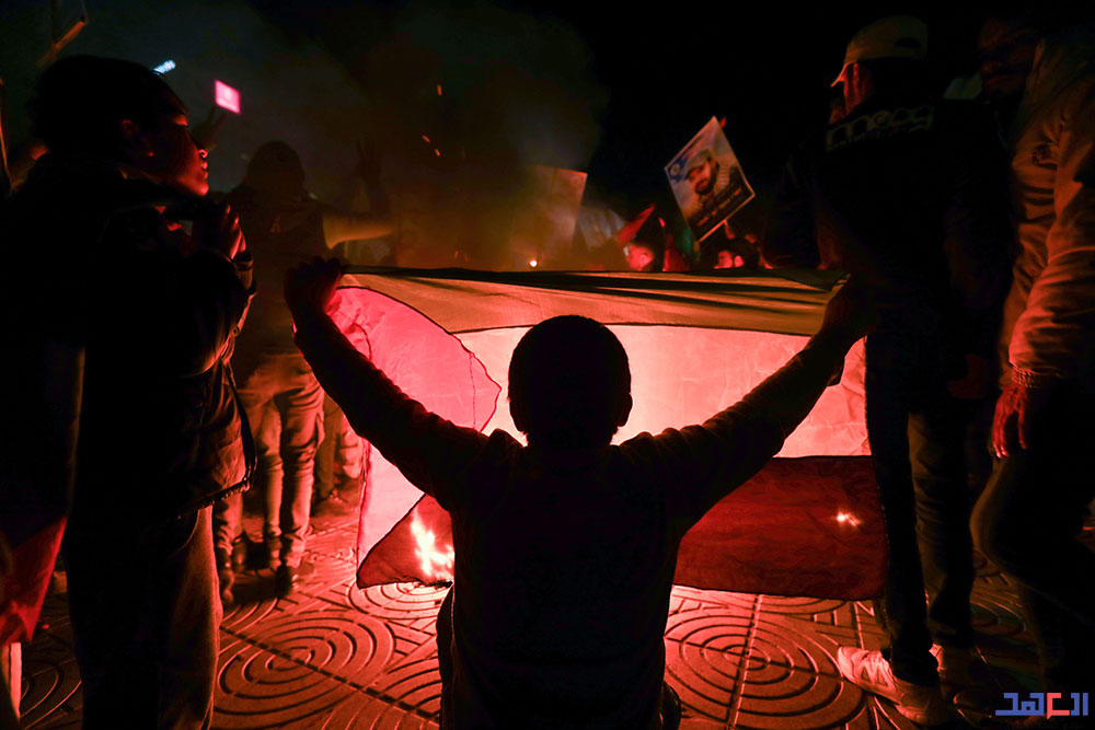 Against the ’Deal of the Century’: Gazans Stage Rallies, Burn ’Israeli’ Flag