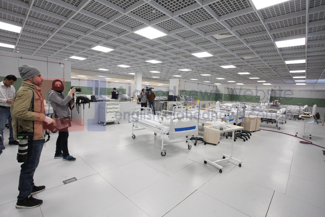 Iranian Mega Shopping Center Turned into Coronavirus Hospital [Photos]